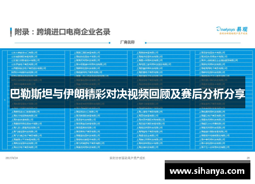 巴勒斯坦与伊朗精彩对决视频回顾及赛后分析分享